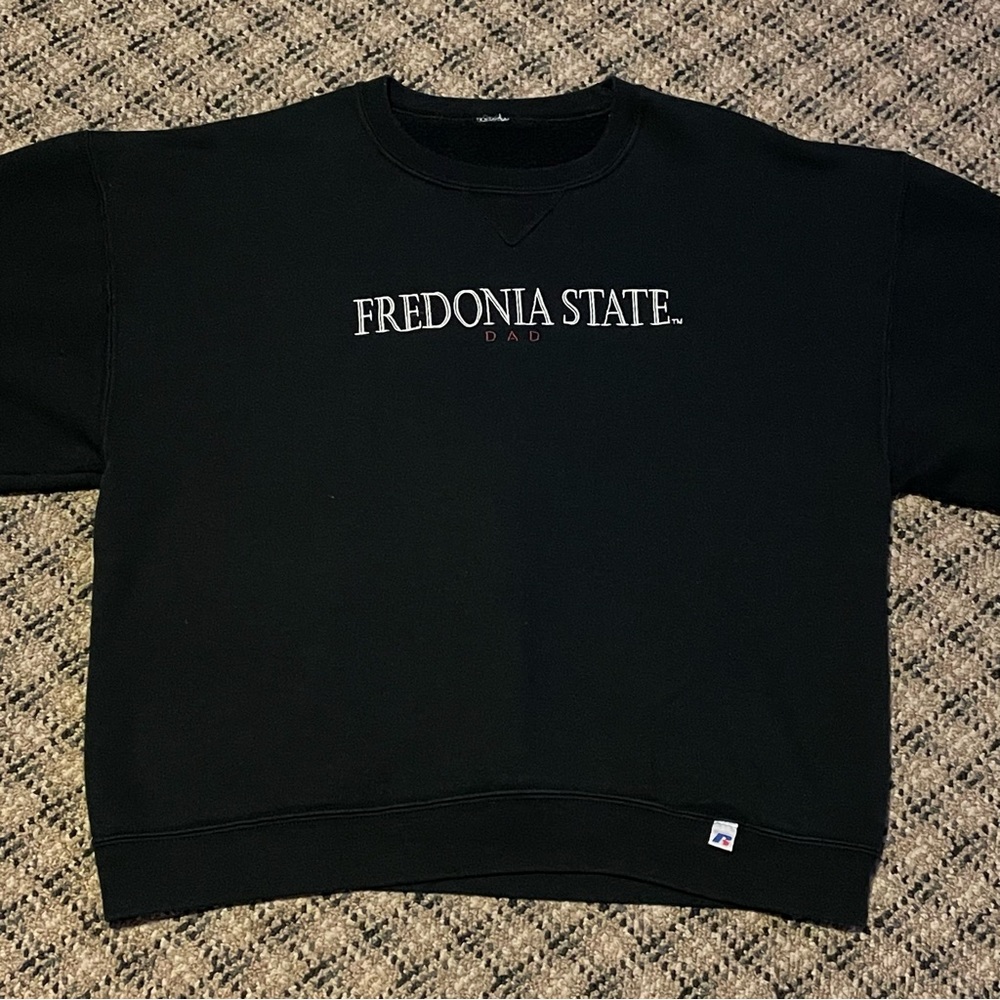 Vintage 2000s Russell Athletic Fedonia State Dad College Sweatshirt Large
